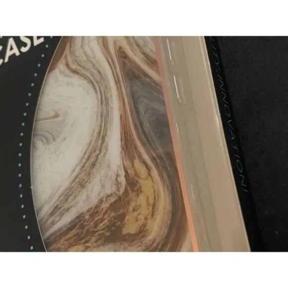 iphone 13 protective case New marble earth tone & Gold NEW - Picture 6 of 6